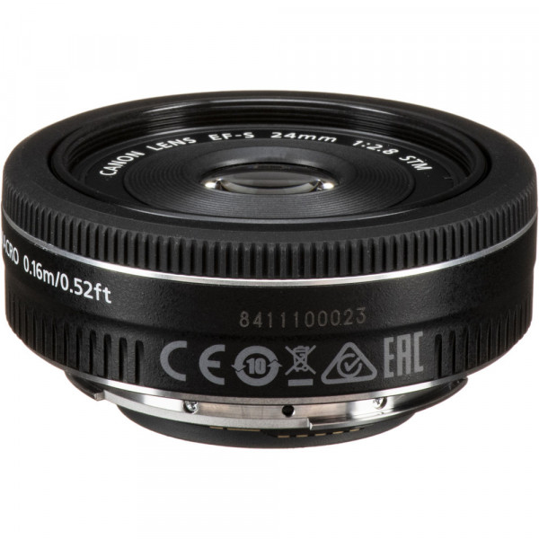 Lente Canon EF-S 24mm f2.8 STM-4