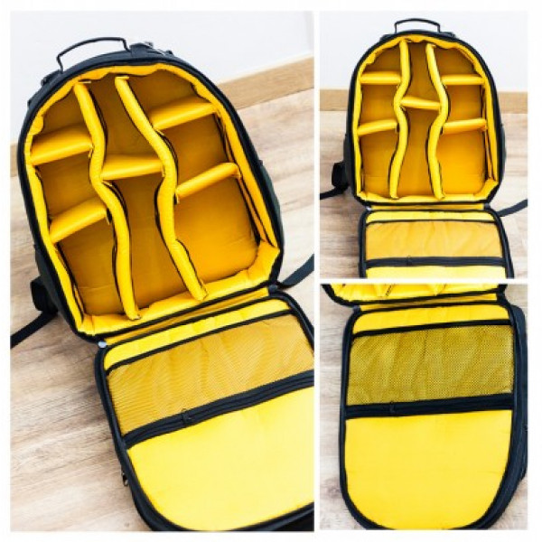 Mochila para câmera fotográfica e Notebook - Kong Pro - 6