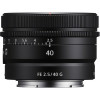 Lente Sony FE 40mm f/2.5 G