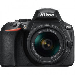 Nikon D5600 Kit 18-55mm - Câmera DSLR 24.2MP, Full HD, WiFi e Bluetooth