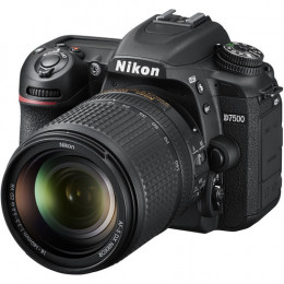 Nikon D7500 Kit 18-140mm - Câmera 20.9MP, Vídeo 4K, WiFi e Bluetooth