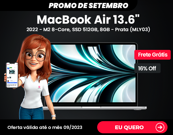 Ofertas Setembro 2023 - MacBook Air MLY03