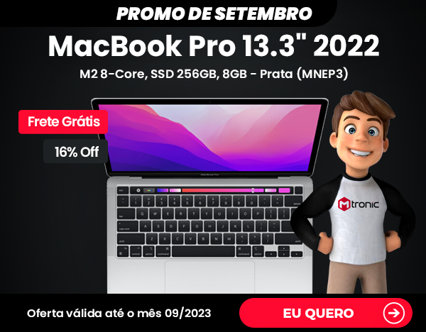 Ofertas Setembro 2023 - MacBook Pro MNEP3